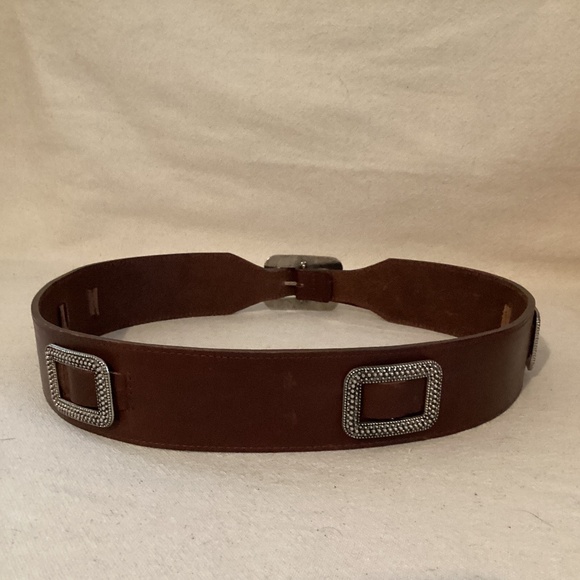 Punto Fibbia Western Boho Leather Woman Wide/Narrow